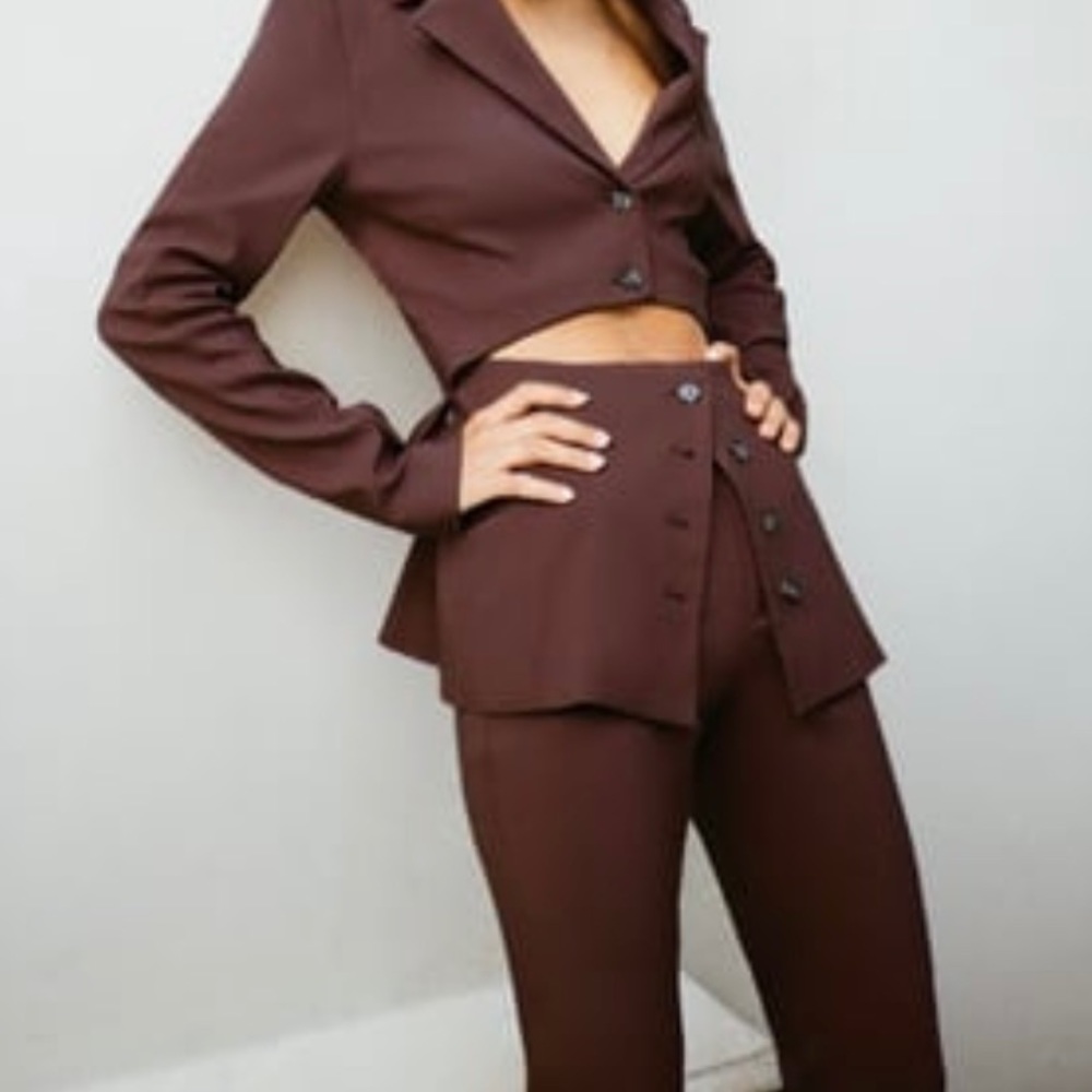 Zara jacket and pant set size S